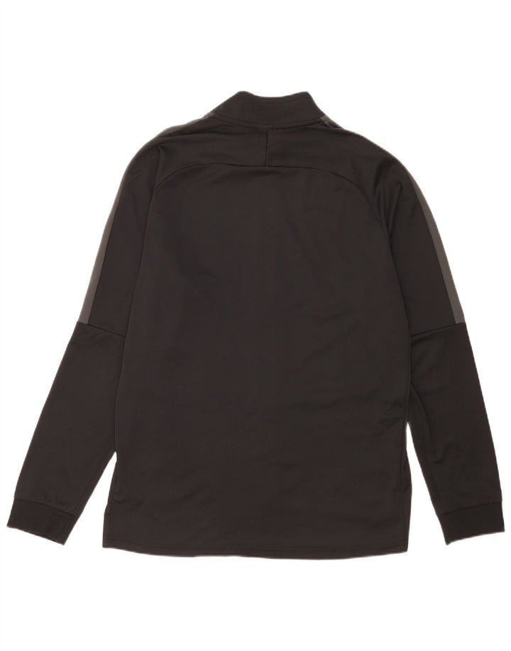 Nike Mens Chándal Top Chaqueta Grande Negro Poliéster Deportes