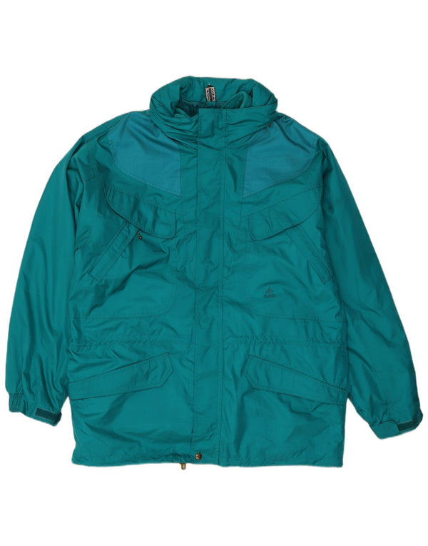 DUBIN Chaqueta cortavientos con capucha para hombre IT 54 2XL Poliéster verde