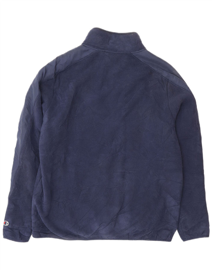Champion Chaqueta Sherpa para hombre UK 42 XL Poliéster azul marino