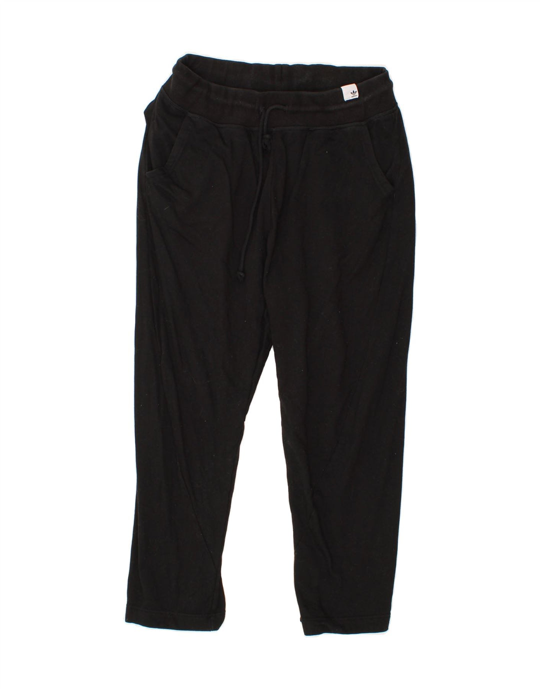 ADIDAS Womens Tracksuit Trousers UK 12 Medium  Black Cotton Vintage Adidas and Second-Hand Adidas from Messina Hembry 