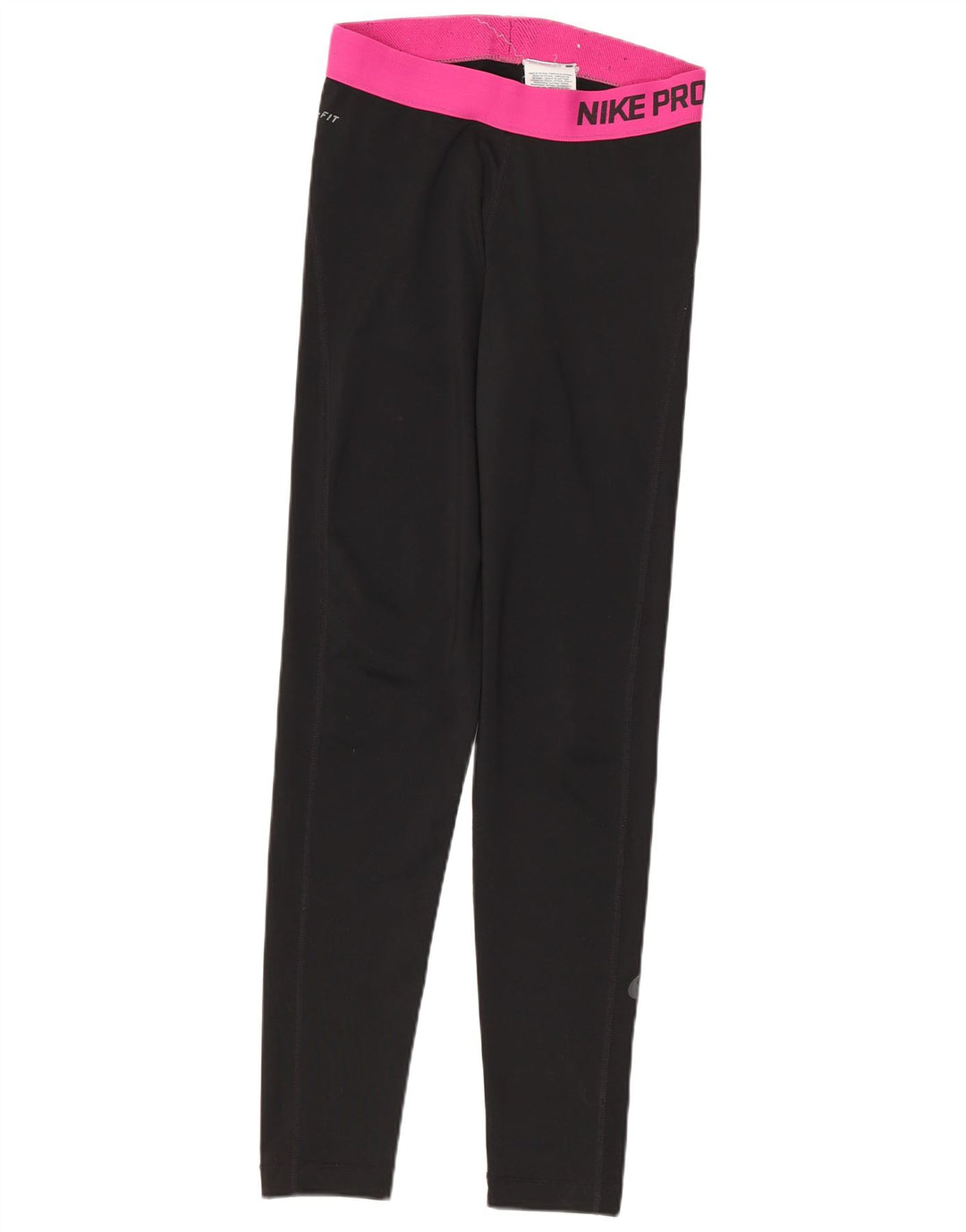 Nike Leggings Dri Fit para mujer UK 8 Small Negro Colorblock Poliéster