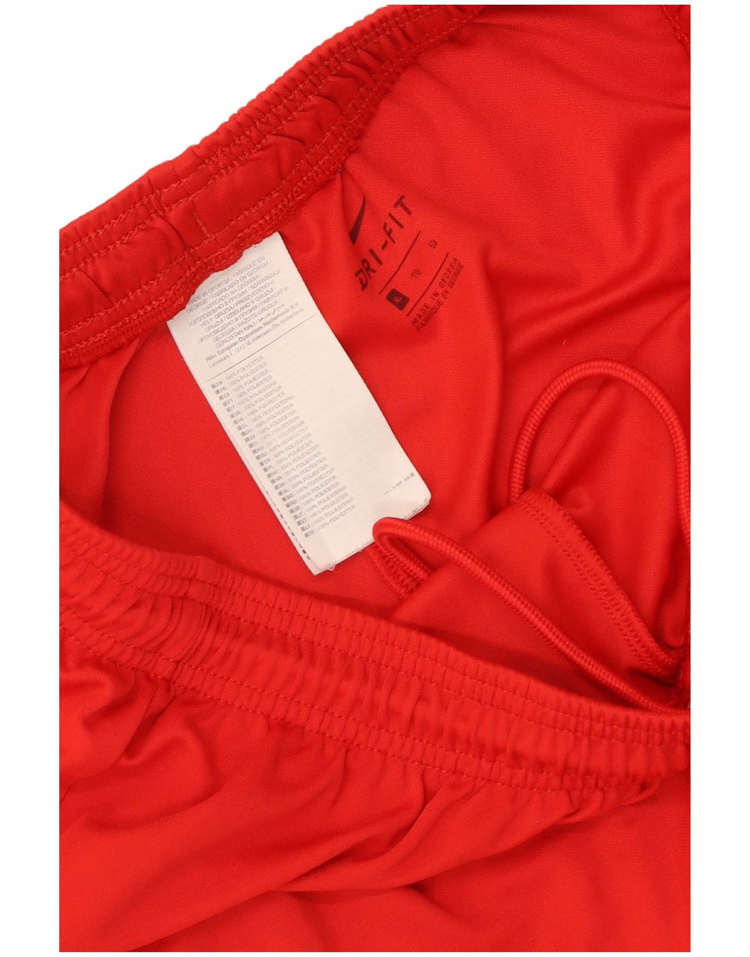 Pantalones cortos deportivos Nike Dri Fit para hombre XL Poliéster rojo