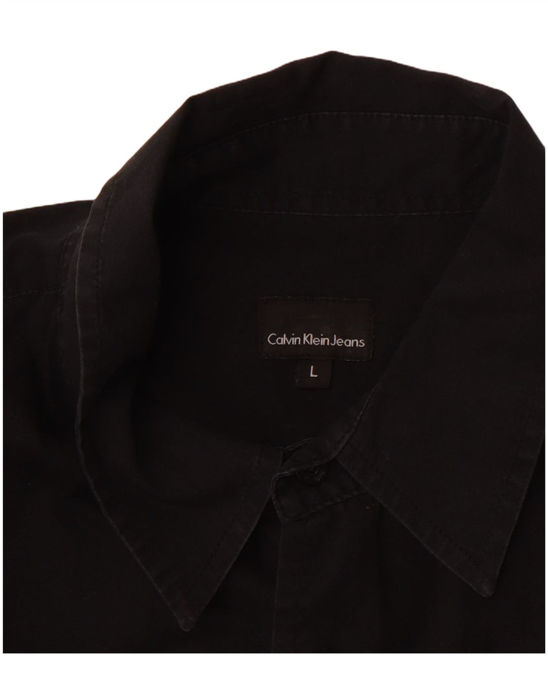 CALVIN KLEIN Camisa para hombre grande negra
