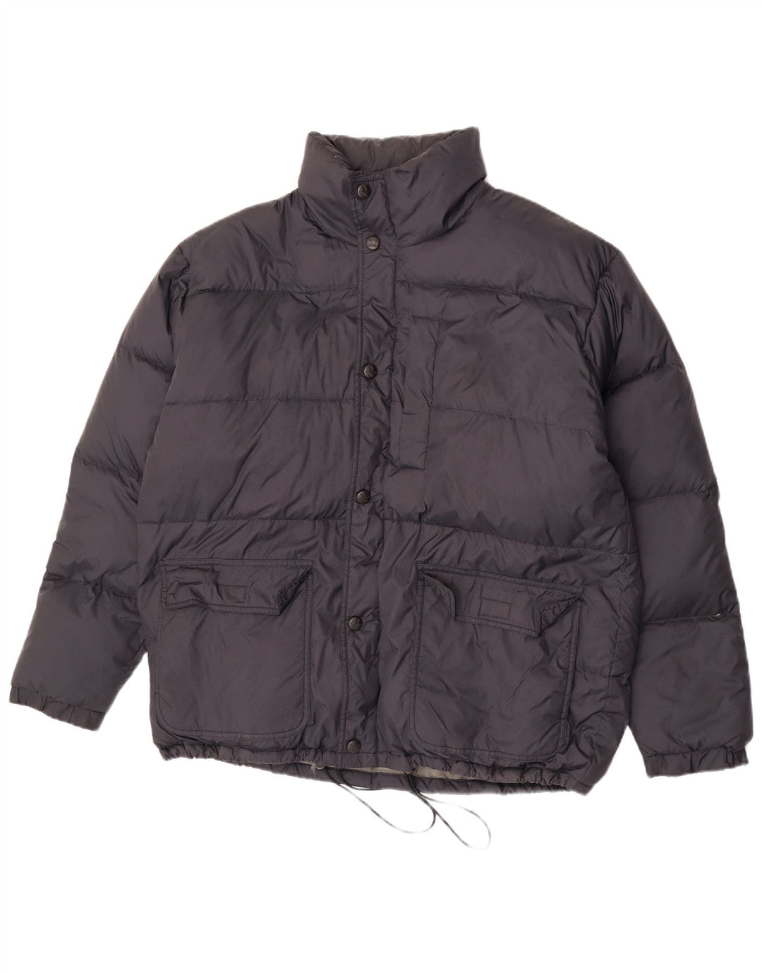 SALEWA Chaqueta acolchada con capucha para hombre UK 40 Large Azul marino Poliamida