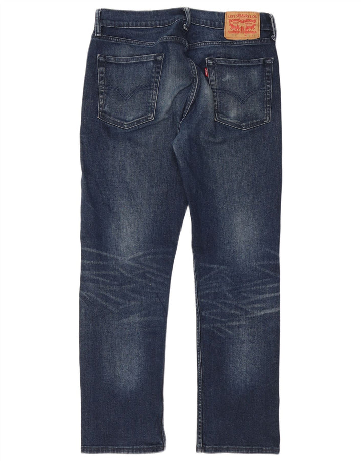 Levi's Hombre 514 Vaqueros Rectos W31 L30 Algodón Azul