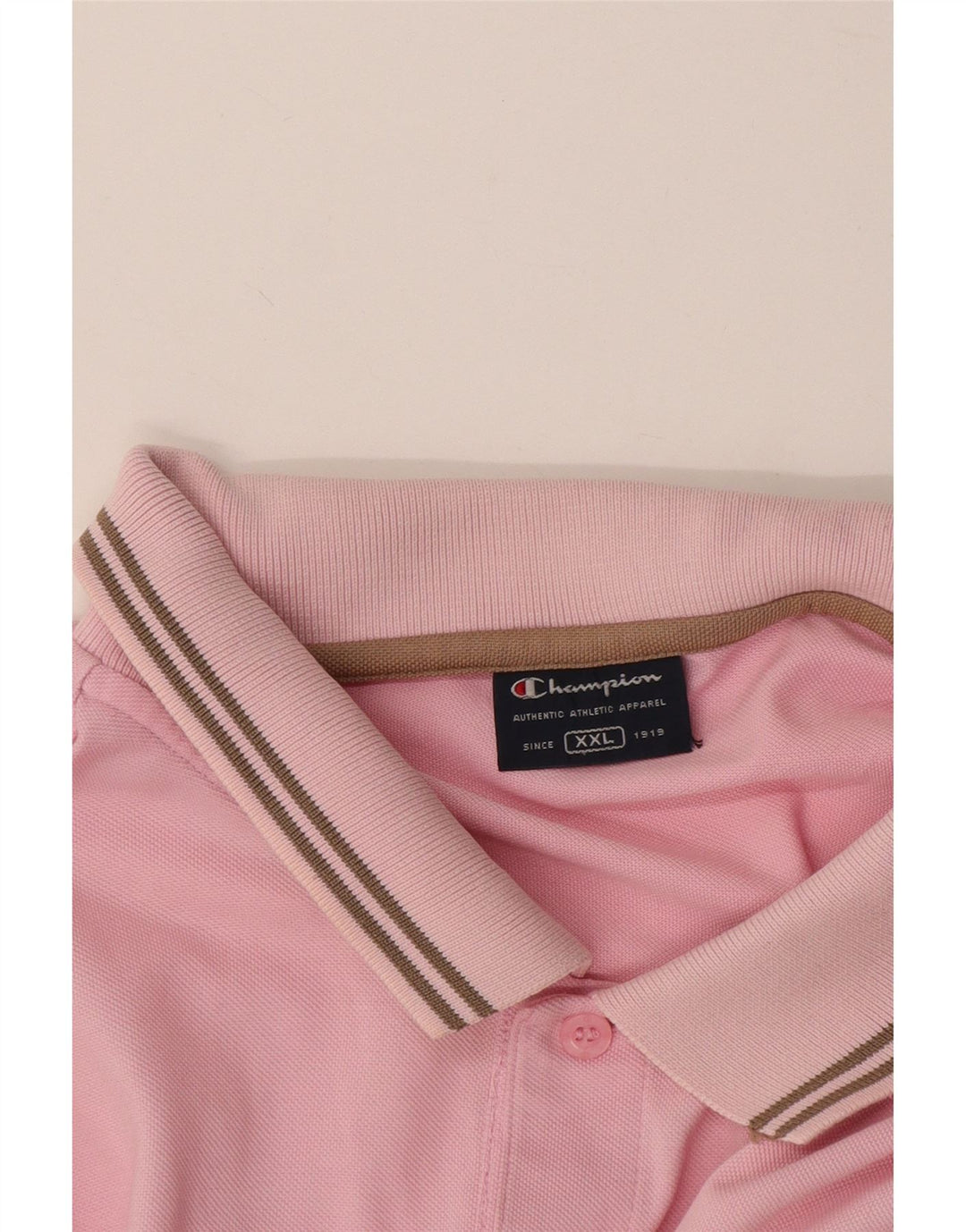Champion Polo Hombre 2XL Rosa