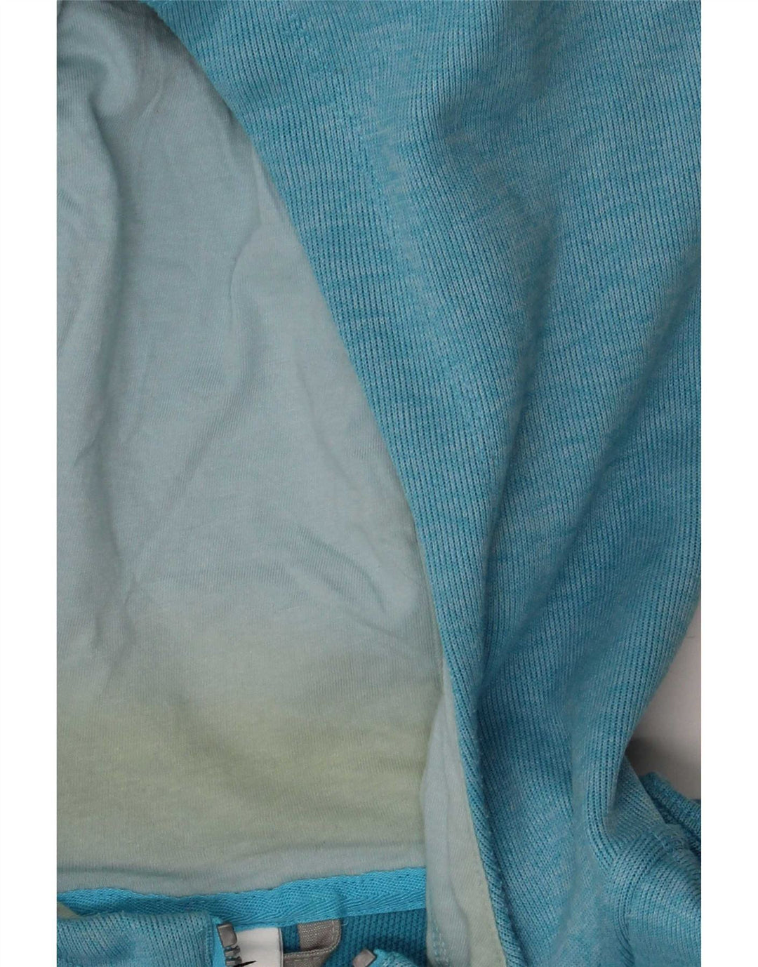 Nike Jersey con capucha y cuello con cremallera para hombre XL Poliéster azul