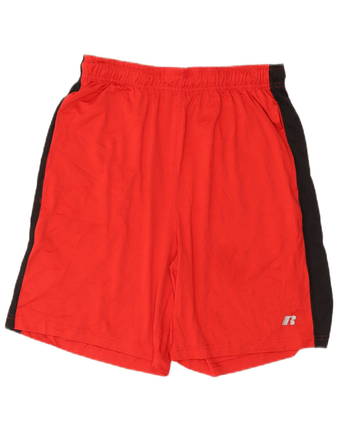 RUSSELL ATHLETIC Shorts deportivos para hombre Poliéster color block rojo medio