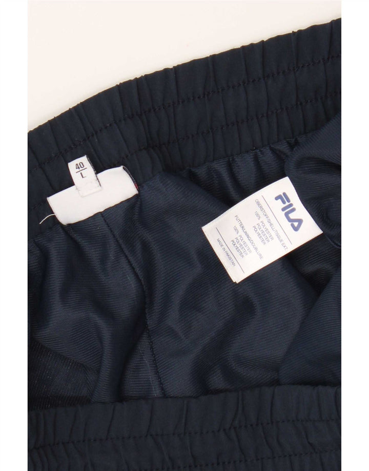 Fila Shorts deportivos para mujer UK 46 Large Poliéster azul marino