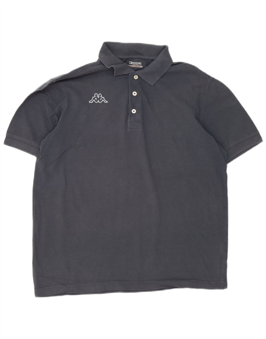Kappa Polo Hombre XL Gris Algodón