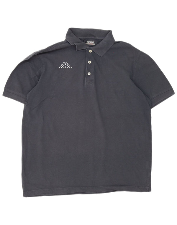 Kappa Polo Hombre XL Gris Algodón