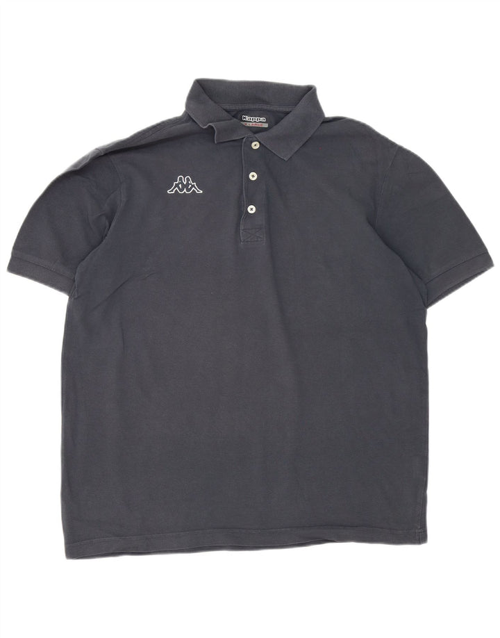 Kappa Polo Hombre XL Gris Algodón