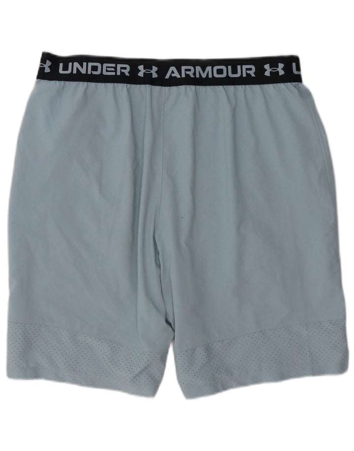 UNDER ARMOUR Pantalones cortos deportivos gráficos para hombre Poliéster azul grande