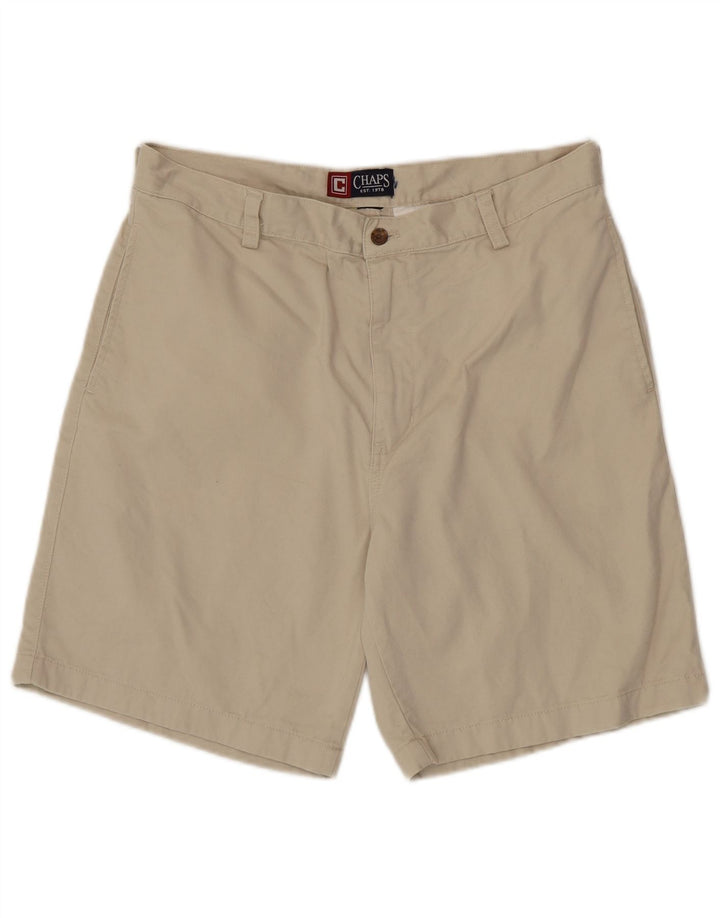 Chaps Pantalones cortos chinos para hombre W34 grande beige
