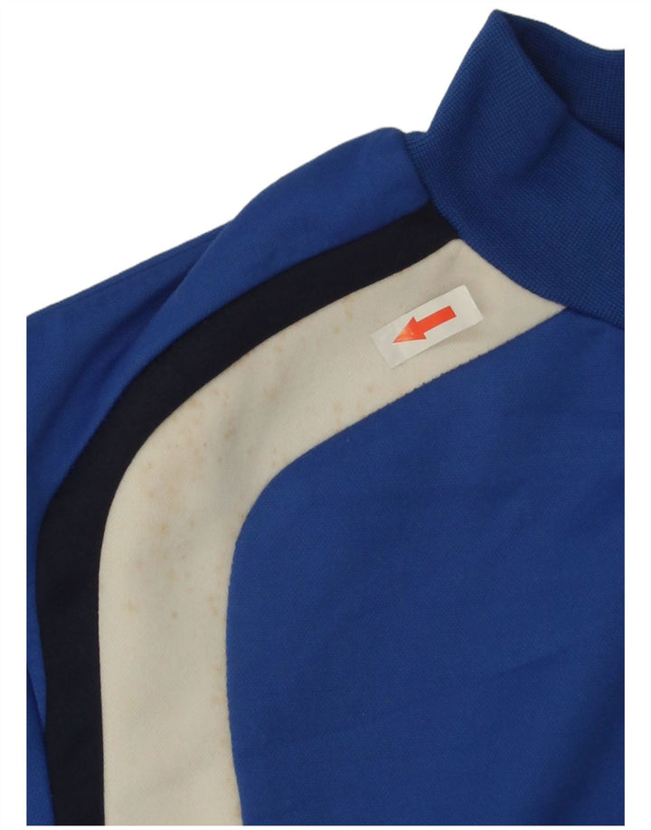 Diadora Hombre Sudadera Jumper Small Azul Colorblock Poliéster