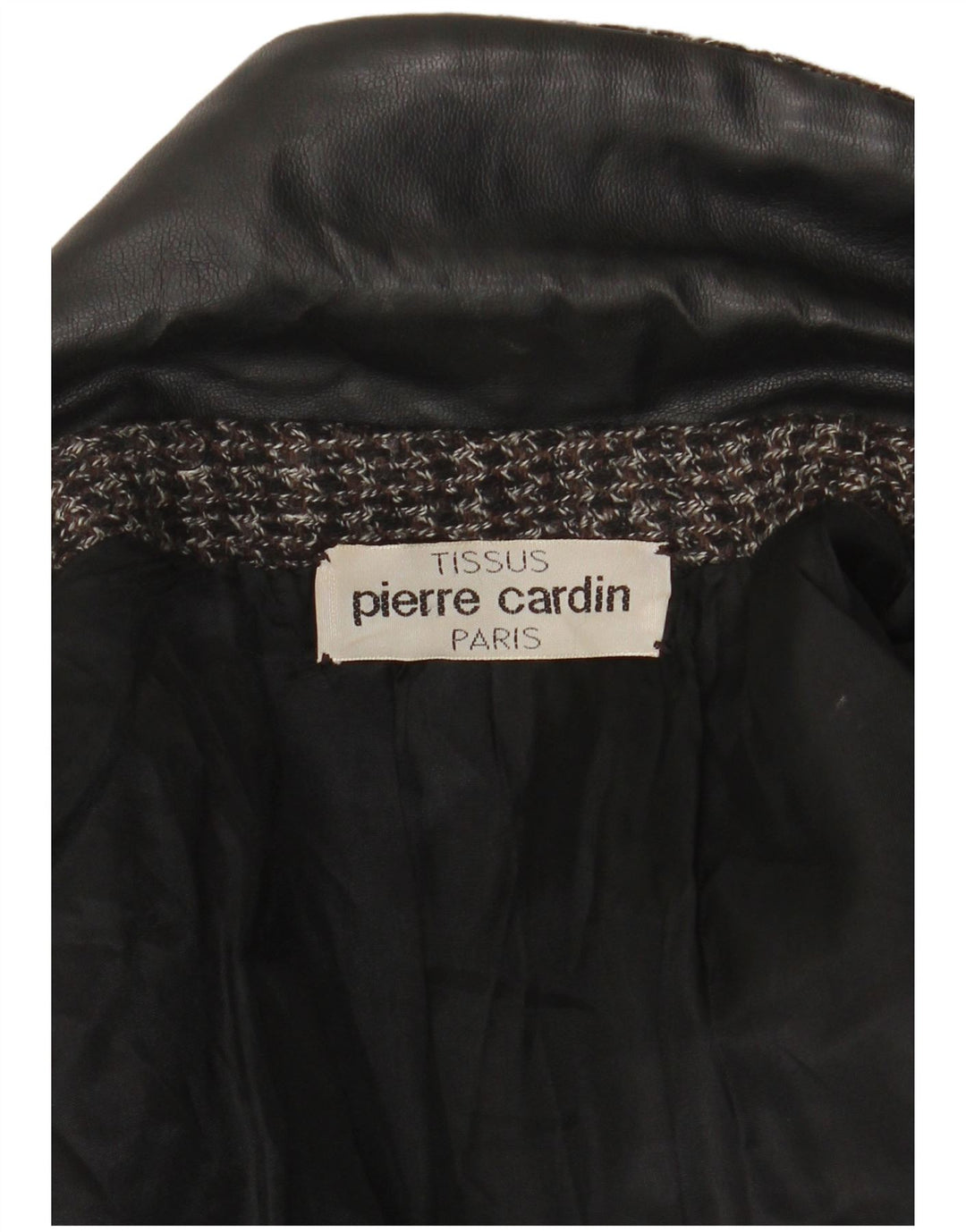 Pierre Cardin Abrigo para Mujer Reino Unido 10 Pequeño Negro Moteado
