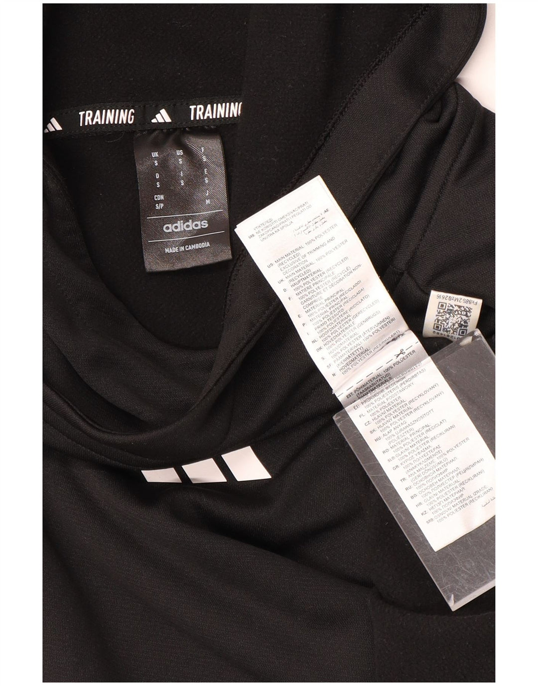 Adidas Hombre Aeroready Sudadera con capucha Jersey Pequeño Negro Poliéster