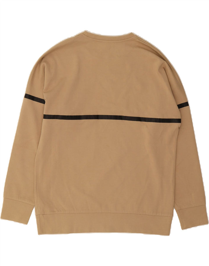 COS Mens Sweatshirt Jumper Small Beige Cotton Vintage Cos and Second-Hand Cos from Messina Hembry 