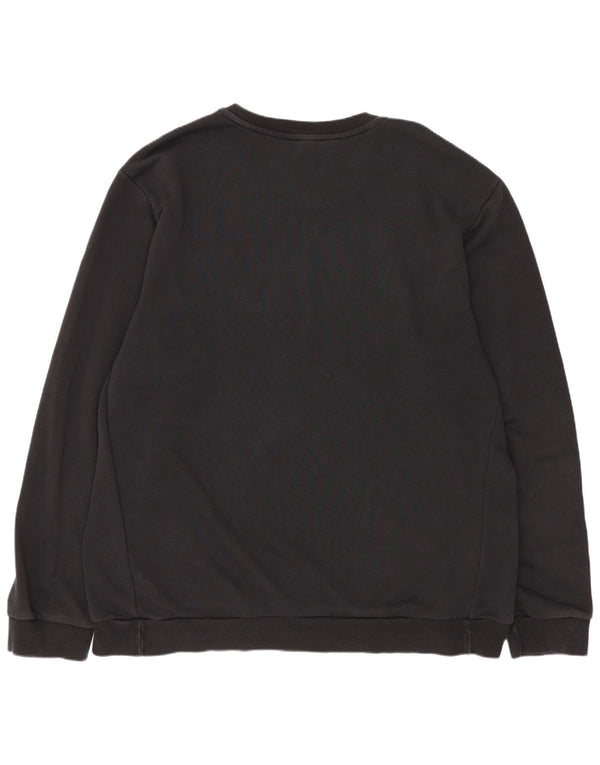 Adidas Hombre Graphic Regular Fit Sudadera Jumper XL Negro Algodón