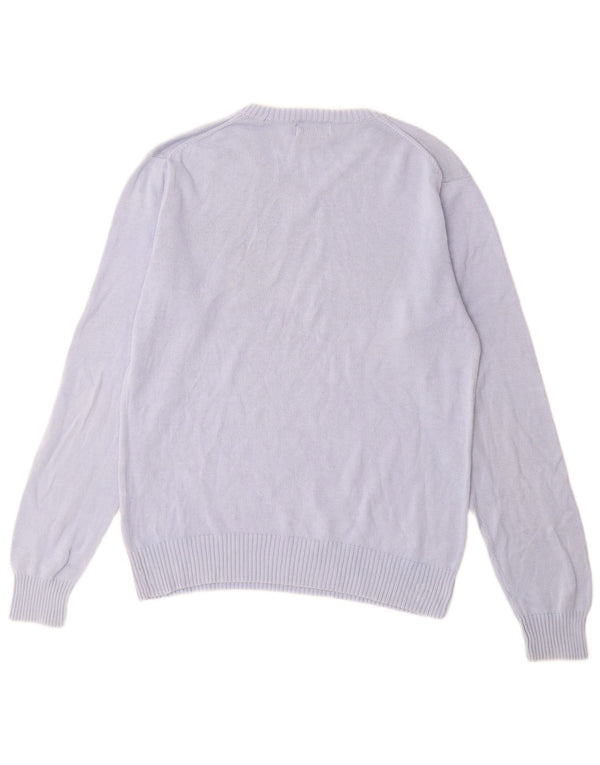 POLO RALPH LAUREN Jersey con cuello en V para niño 13-14 años XL Azul Algodón