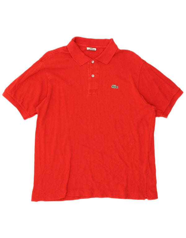 Polo Lacoste para hombre talla 5 grande rojo