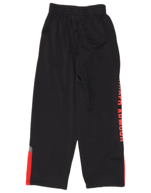 Under Armour Pantalones de chándal para niños 7-8 años Small Negro Colorblock