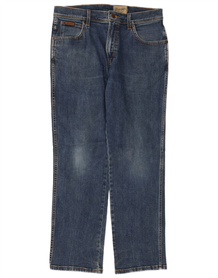 WRANGLER Vaqueros rectos Texas para hombre W34 L30 Algodón azul