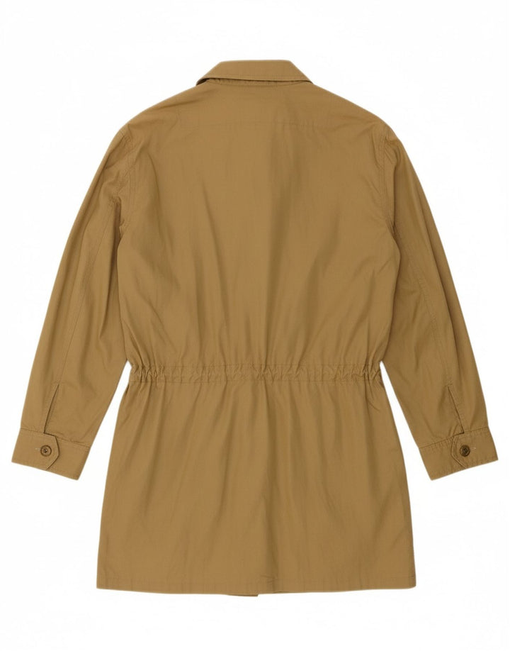 VINTAGE Womens Oversized Utility Jacket IT 44 Medium Beige Cotton Vintage Vintage and Second-Hand Vintage from Messina Hembry 
