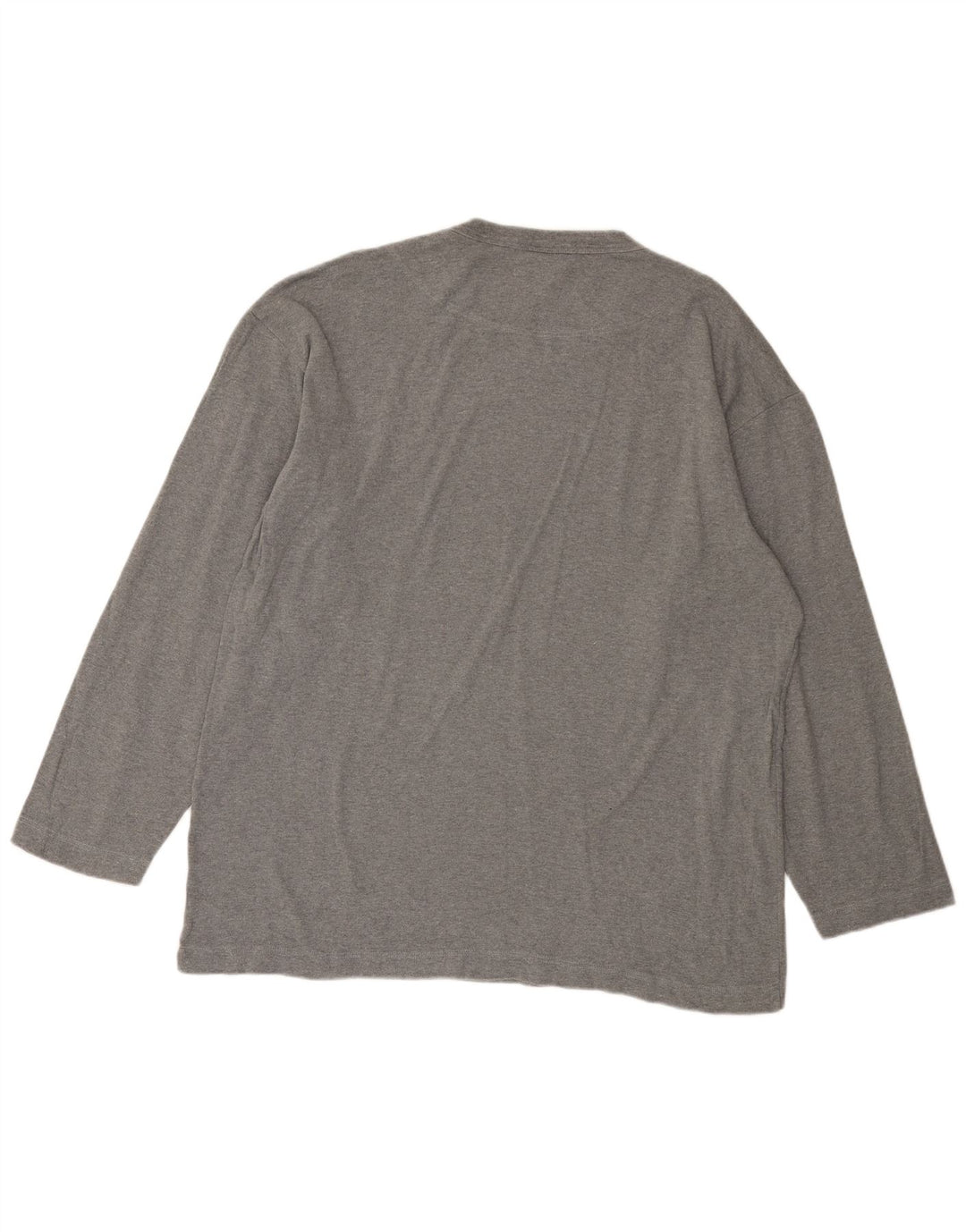 Fila Hombre Top Manga Larga XL Algodón Moteado Gris