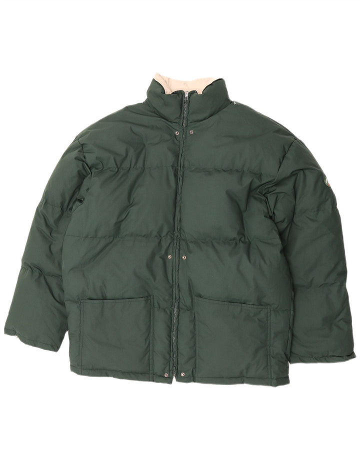 Diadora Chaqueta acolchada extragrande para hombre UK 40 Large Verde