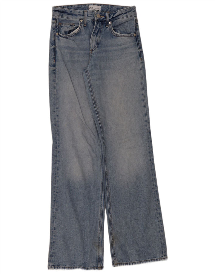 Zara Jeans Bootcut Mujer EU 34 2XS W24 L33 Algodón Azul