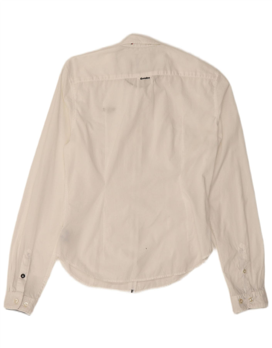 Camisa Gaastra para mujer UK 10 Small White Cotton