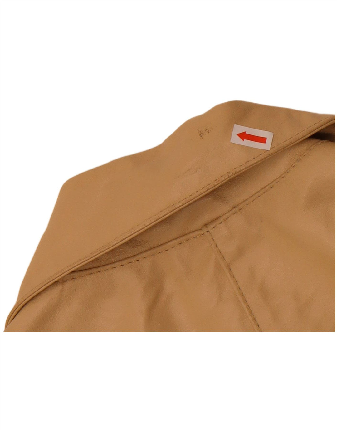 MOTIVI Chaqueta de cuero para motociclista para mujer UK 8 Small Cuero beige