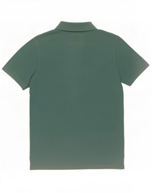 Crew Clothing Mens Polo Shirt Medium Green Cotton