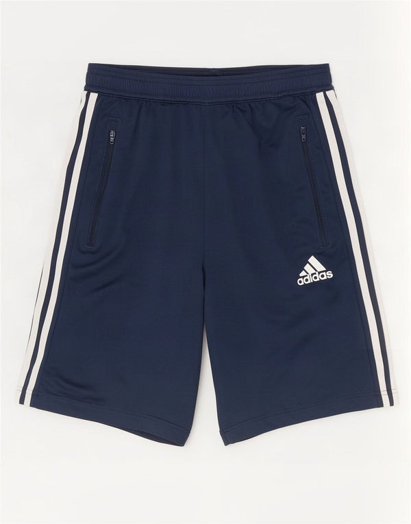 Adidas Pantalones cortos deportivos para hombre Small Azul marino Poliéster