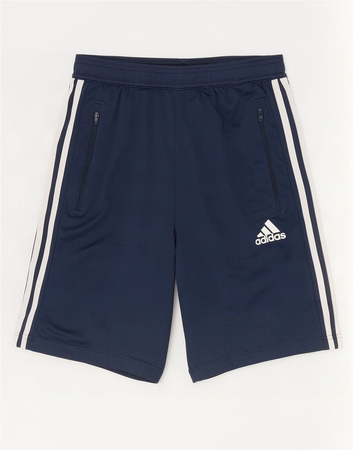 Adidas Pantalones cortos deportivos para hombre Small Azul marino Poliéster