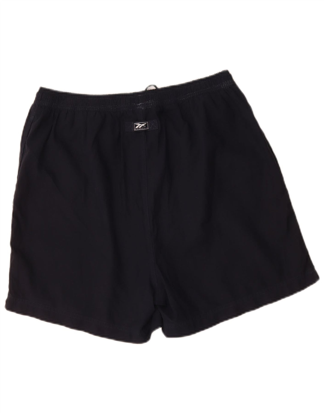 Reebok Pantalones cortos deportivos para hombre XL Poliéster negro