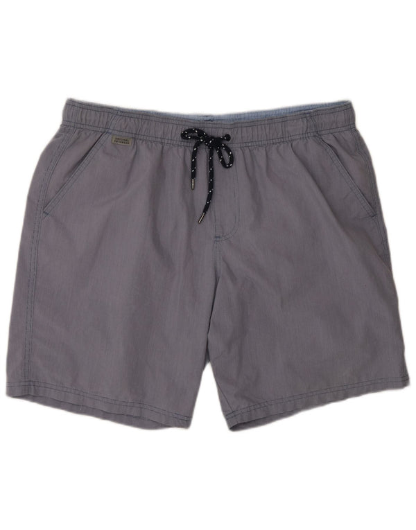 Marks & Spencer - Bañador para hombre, talla grande, algodón azul