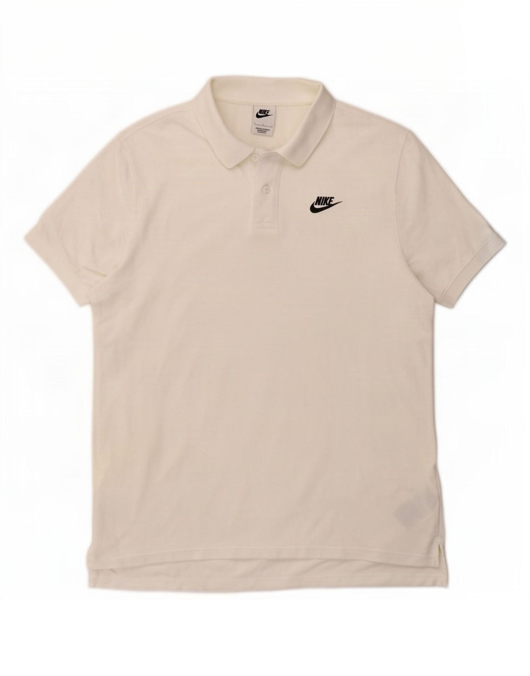 Polo Nike Hombre Grande Blanco Algodón