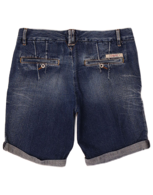 Shorts Vaqueros Tommy Hilfiger Mujer W28 Algodón Azul Medio