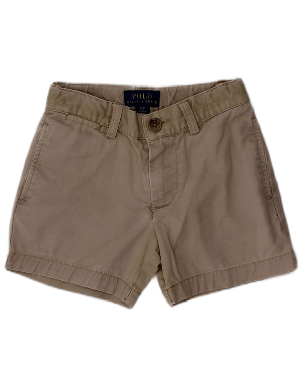 POLO RALPH LAUREN Baby Boys Chino Shorts 18-24 Months W20  Beige Cotton