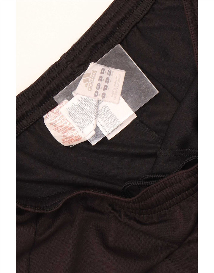 Adidas Pantalones Cortos Deportivos De Ajuste Regular Para Hombre Deportes De Poliéster Negro Mediano