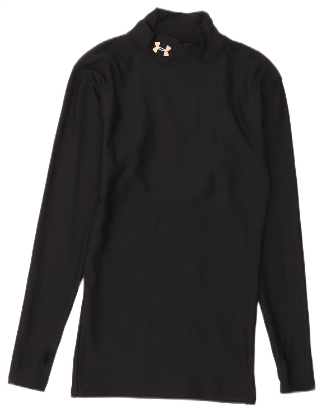 Under Armour Camiseta Cold Gear para mujer de manga larga UK 8 Small Black Nylon