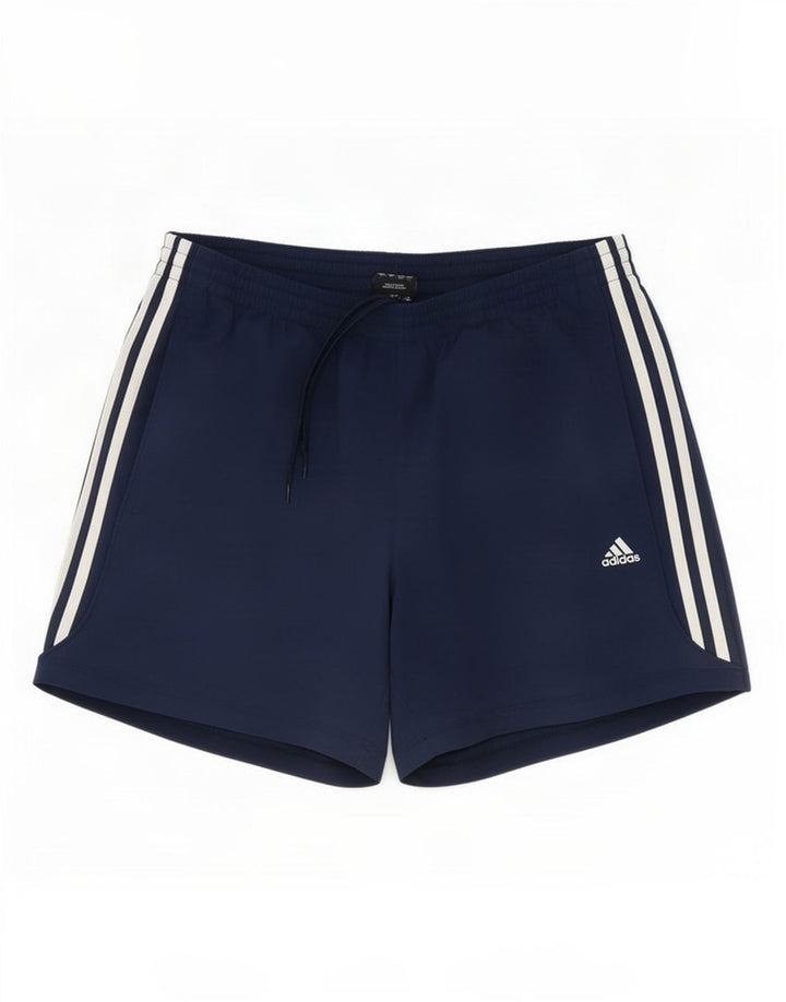 Adidas Mens Climalite Sport Shorts Grande Azul Marino Poliéster