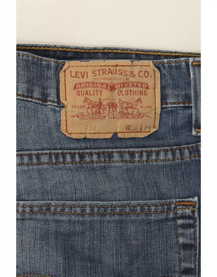 Levi's Vaqueros rectos 751 para hombre W36 L30 Algodón azul