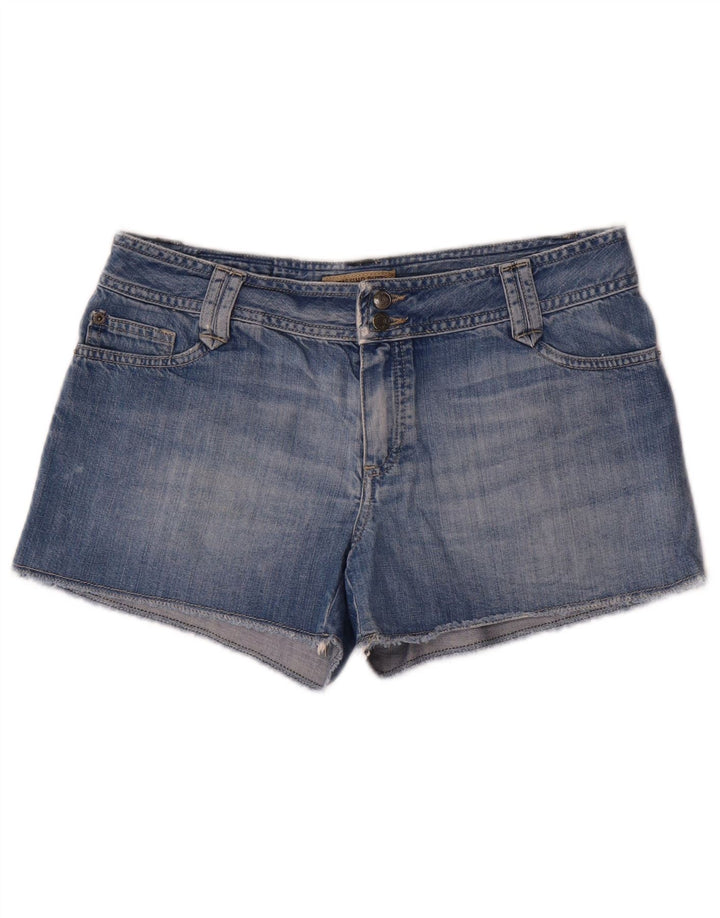 Shorts Vaqueros Mujer Massimo Dutti W30 Azul Medio Algodón
