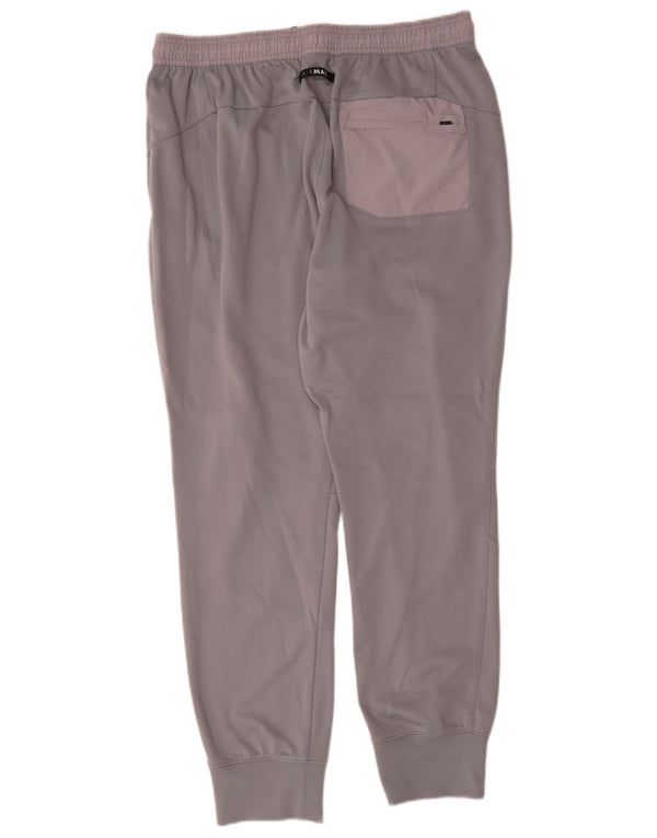 Nike Mens Tracksuit Trousers Joggers XL Grey Polyester