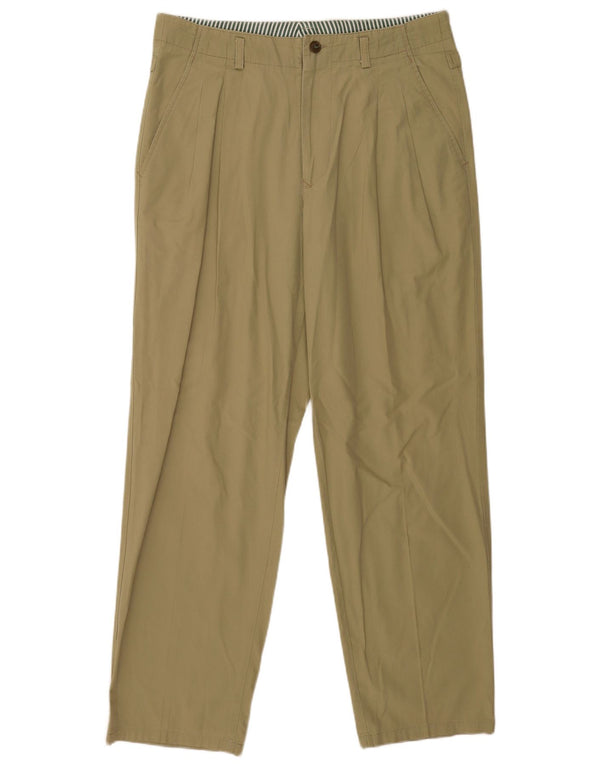 Carrera Mens Pegged Chino Trousers IT 52 XL W36 L32 Beige Cotton