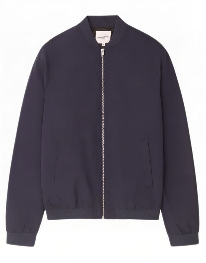 Jack & Jones Chaqueta Bomber para Hombre UK 38 Medium Azul Marino