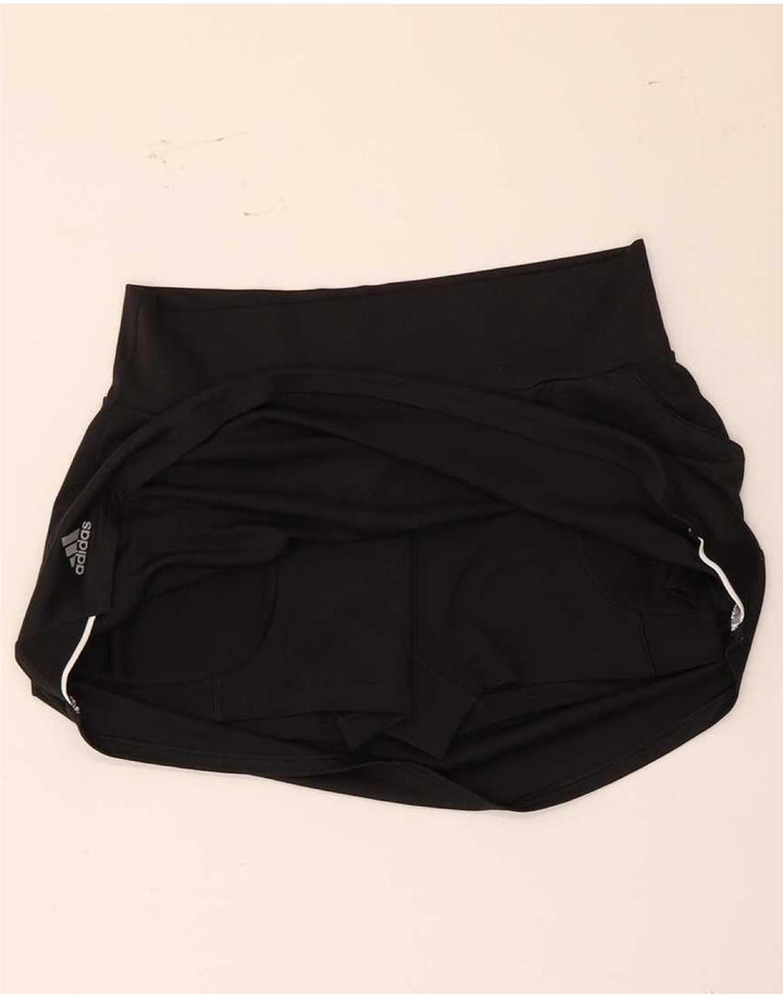 Adidas Mujer Aeroready Skort UK 12/14 Mediano Negro Poliéster
